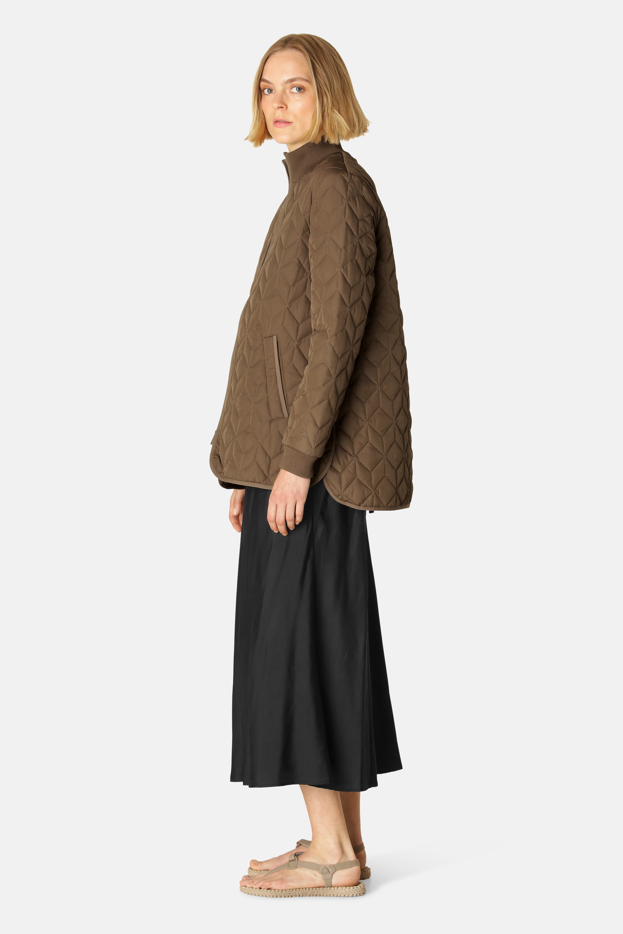 Ilse Jacobsen Hornbæk Outerwear Quilt Jacket Jacket 234 Cub Brown